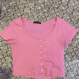 rare bubble gum pink zelly top